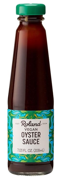 Roland Foods Vegan Oyster Sauce, Specialty Imported Food, 7.03 Ounce Bottle, Pack of 1
