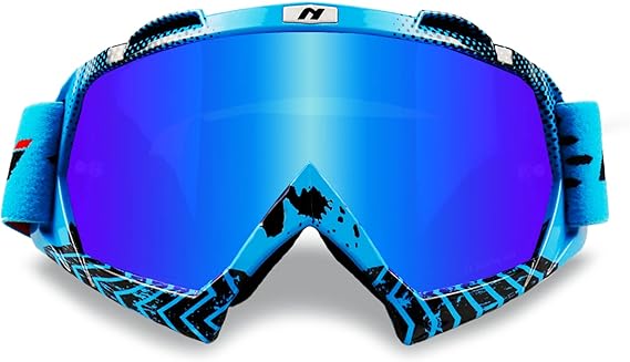 Dirt Bike Goggles Adult Motocross Dirtbike 4 Wheeler MX ATV Off Road Goggles Glasses Anti Fog Lens for Men Women