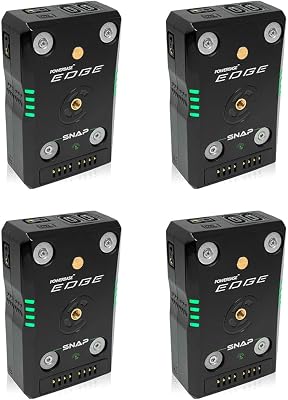 CoreSWX LLC Core SWX Powerbase Edge SNAP 49Wh Smart-Stacking Battery Pack 4 Pack