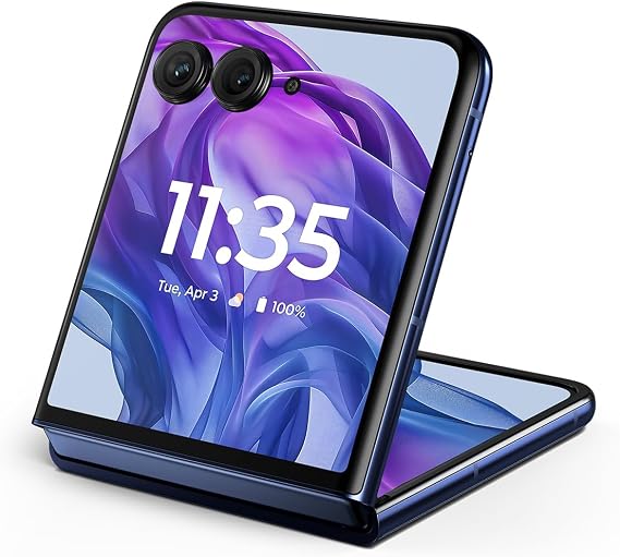 Motorola razr+ | 2024 | Unlocked | for US 12/256 | 50MP Camera | Midnight Blue