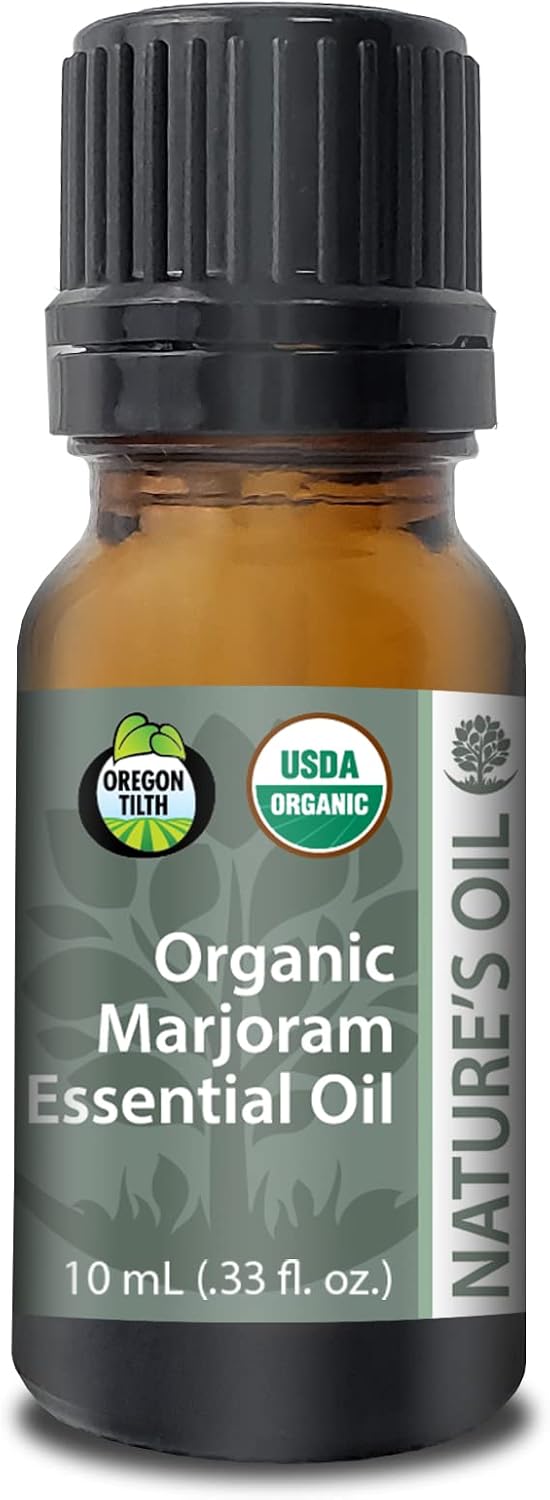 Best Marjoram Essential Oil Pure Certified Organic Therapeutic Grade 10ml