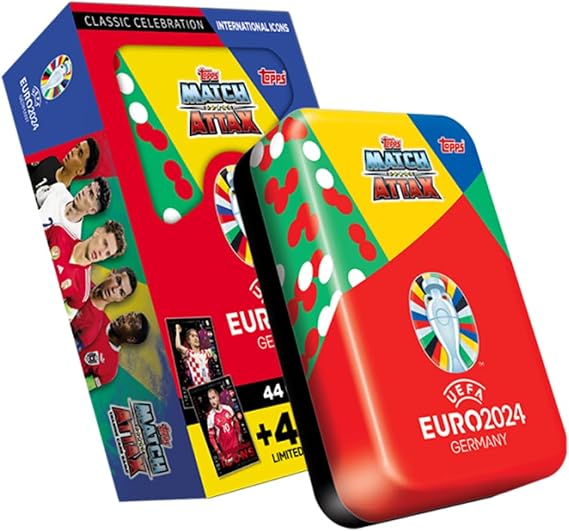 Topps Official Euro 2024 Match Attax - Mega Tin 3 - International Icons, Neutral