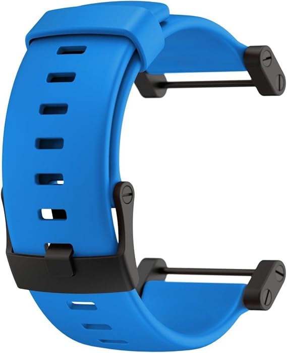 Suunto Core Accessory Strap Royal Blue One Size Rubber Band Black Buckle Adapter