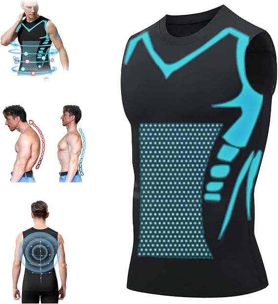 North Alpine Compression Vest, Compression Shirt Men, Version Sleeveless Vest, for Gym, Running