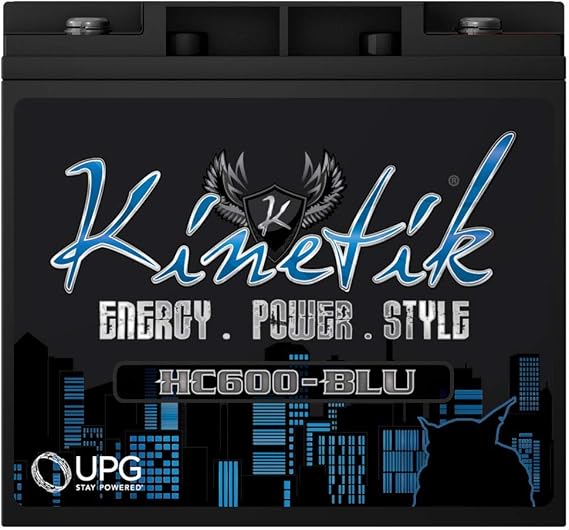 Kinetik (HC600-BLU) Black Power Cell Battery