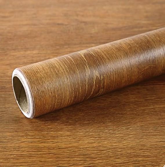 Wood Grain Self Adhesive Film Peel Stick Wallpaper Countertop Paper Vinyl Funitures Decorative Paper Stickers,15.8inch by 79inch