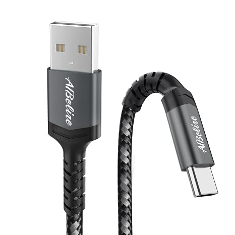 USB C Cable 1M Fast Charging,USB Type C Cable Fast Charger Cord Braided