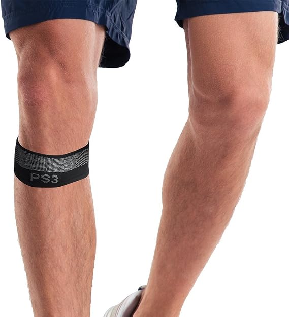 OrthoSleeve PS3 Patella Compression Sleeve for Knee Pain Relief, Patellar Tendonitis, Runner's Knee, and Arthritis Support