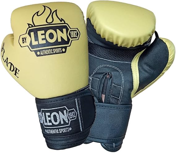 Leon Blade Training Boks, Kick Boks ve Muay Thai Eldiveni Sarı