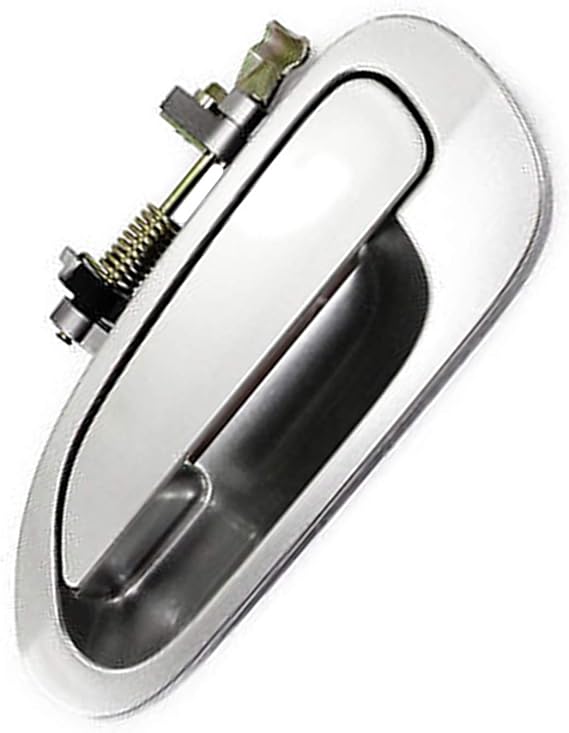 Compatible with 98-02 Honda Accord Rear Left Driver Side Exterior Outside Door Handle NH623 Satin Silver Metallic 1998 1999 2000 2001 2002