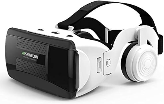 VR Headsets Compatible with iPhone & Android Phone-Virtual Reality Headsets New 3D VR Glasses 2021VR8.0