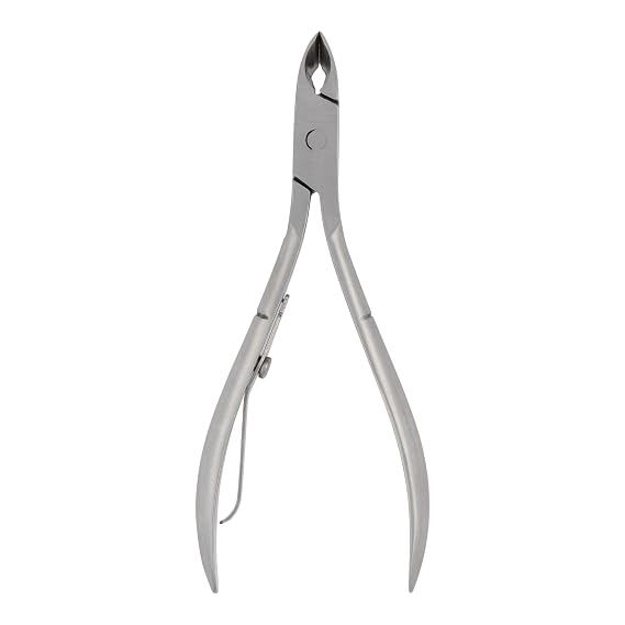 TRIM Stainless Steel Cuticle Nipper - Slant Tip Nail Trimmer | Durable precision blades easily trim hangnails and overgrown cuticles for clean manicures. (