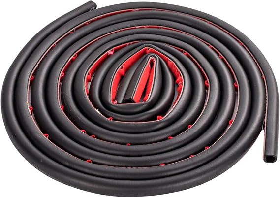 2 Rubber Gaskets Hard Saddlebag Lids Weather Strip Seal Fit Harley Touring Electra Glide+Road Glide+Street Glide+Road King Replace 90675-93A