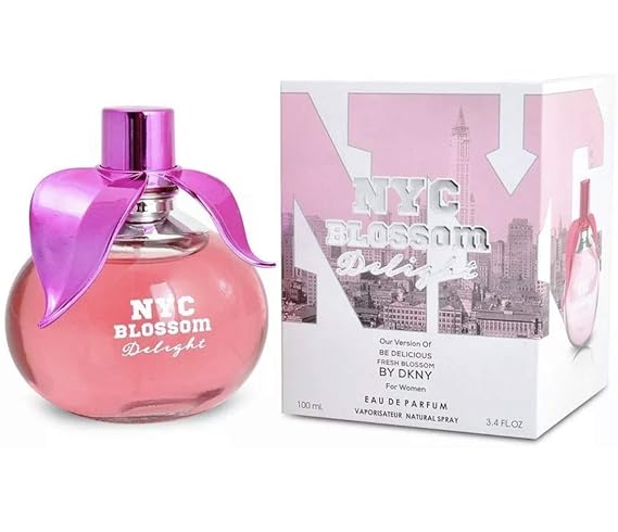 NYC Blossom Delight by Mirage Brands - Perfume for Women - 3.4 Fl Oz