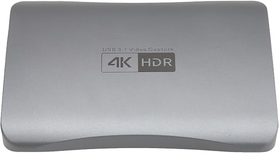 4K USB 3.1 Video Card,4K 60Hz Input Cyclic Output 4K Video Card,Fast Heat Dissipation USB Video Card, for Laptop PC Game Console HC‑368 (-2612230276011)