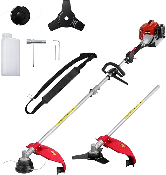 AMERISUN 26cc 3in1 Gas Brush Cutter & String Trimmer&Edger