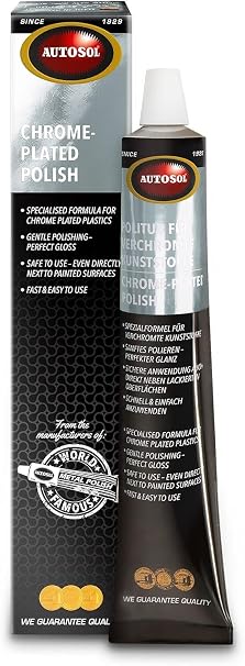 Autosol 001910 M1 Cleaning Polish for Chromed Plastics, 75 ml