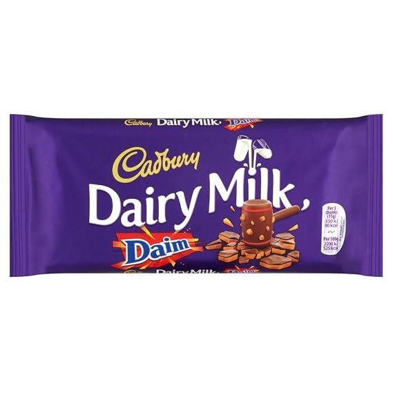 Cadbury Dairy Milk Daim 120g