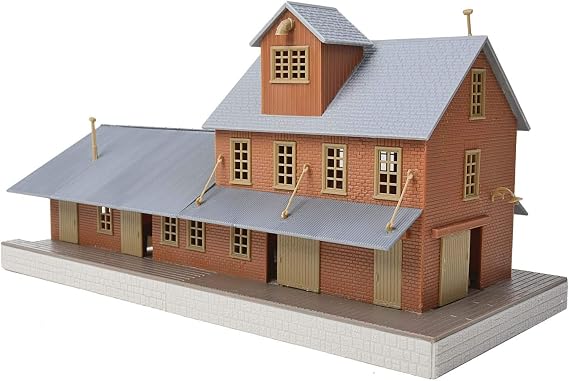 Walthers Trainline Brick Freight House 931-918 HO Scale Model Railroad - Structure Kit