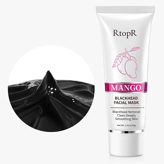 Blackhead Remover Peel Off Mask for Face,Black Blackhead Face Mask,Blackhead Remover Nose Pore Strip for All Skin Types