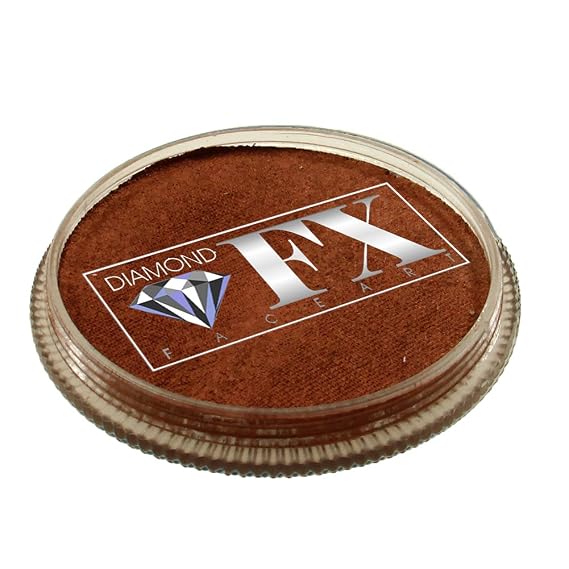 Diamond FX Metallic Face Paint - Copper (30 gm)