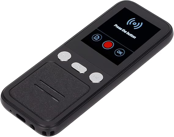 T16 Smart Voice Translator Device, Portable Two-Way Voice Interpreter with 2.4inch , 112 Language Smart Translations in Real Time