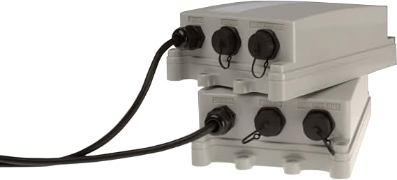 Axis Communications 5030-234 T8123-E Outdoor Midspan, PoE Injector, 30W, Gray