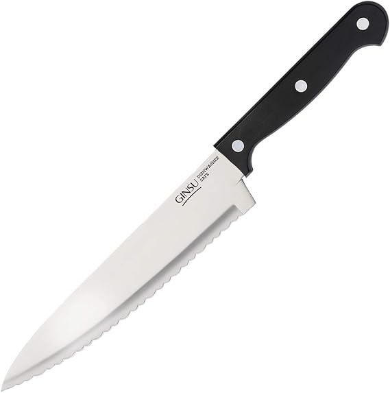 GINSU Kiso 6" Chef Knife - Dishwasher Safe and Always Sharp