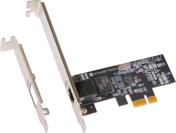 Sonnet Solo2.5G PCIe 2.5Gb Ethernet RJ45 Network Card Windows Linux NBASE-T