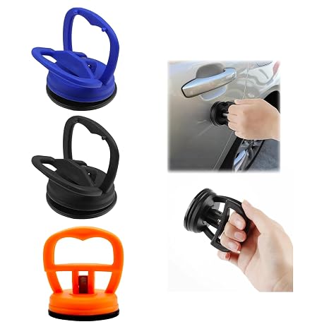 3 Pcs Car Dent Puller,6cm Small Suction Cups Dent Puller Removal Repair Kit Remover Tool for Car,Powerful Bodywork Recover Professional Accessories for Heavy Objects Moving Vehicle Surface Cars Body