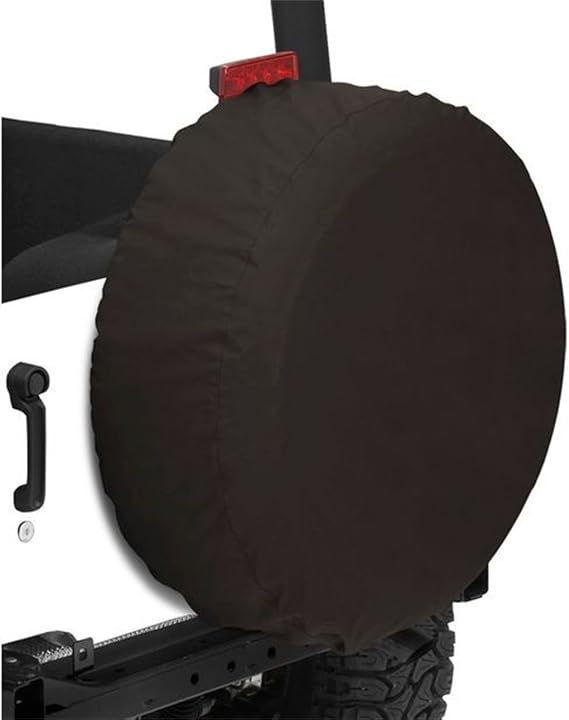 Bestop Tire Cover Black Crush 6102601 for Suzuki Samurai 1988-1994