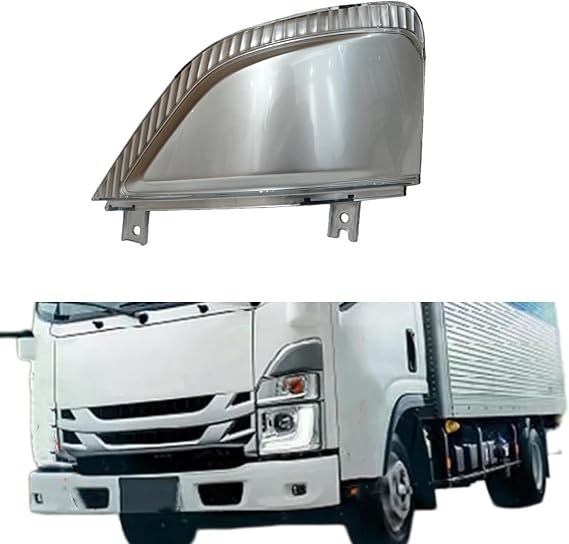 Headlamp Garnish Compatible with ISUZU 700P NQR NRR 2023 2024 FTR