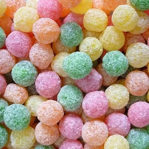 Mega Sours Fruits Sweets 200g Bag, Pouch