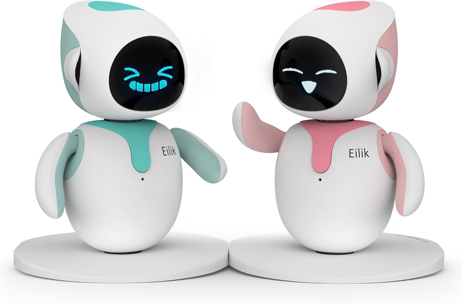 energize lab eilik intelligent desk robot for children and adults with emotions interactions and animations toy entertainment companion pet robot personal assistant