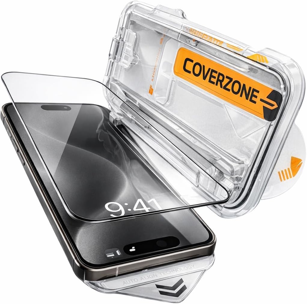 iPhone 16 İle Uyumlu 5D Kırılmaz Ekran Koruma Hızlı Kolay Uygulama Aparatlı Kıt Box 9H Glass Full Cover Magic Ekran Koruyucu iPhone 16 için 5D Kırılmaz Ekran Koruma