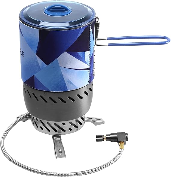FireMaple Mars Radiant Stove System, Camping Stove with Pressure Regulator