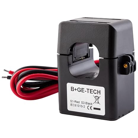 Current Transformer [SCT Series] - Split-Core Current Sensor for Precise Load Measurement - Folding Converter for Electricity Meter & PV Inverter - Efficient Power Measurement & Easy Installation (SCT-T24 150/5A)