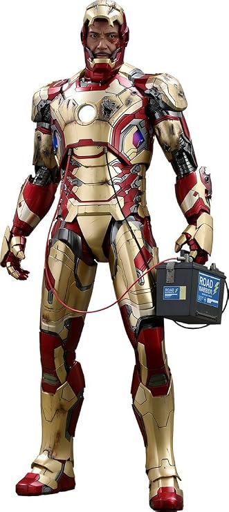 Quarter Scale Iron Man 3 Iron Man Mark 42 1/4 Scale Plastic Painted Action Figure