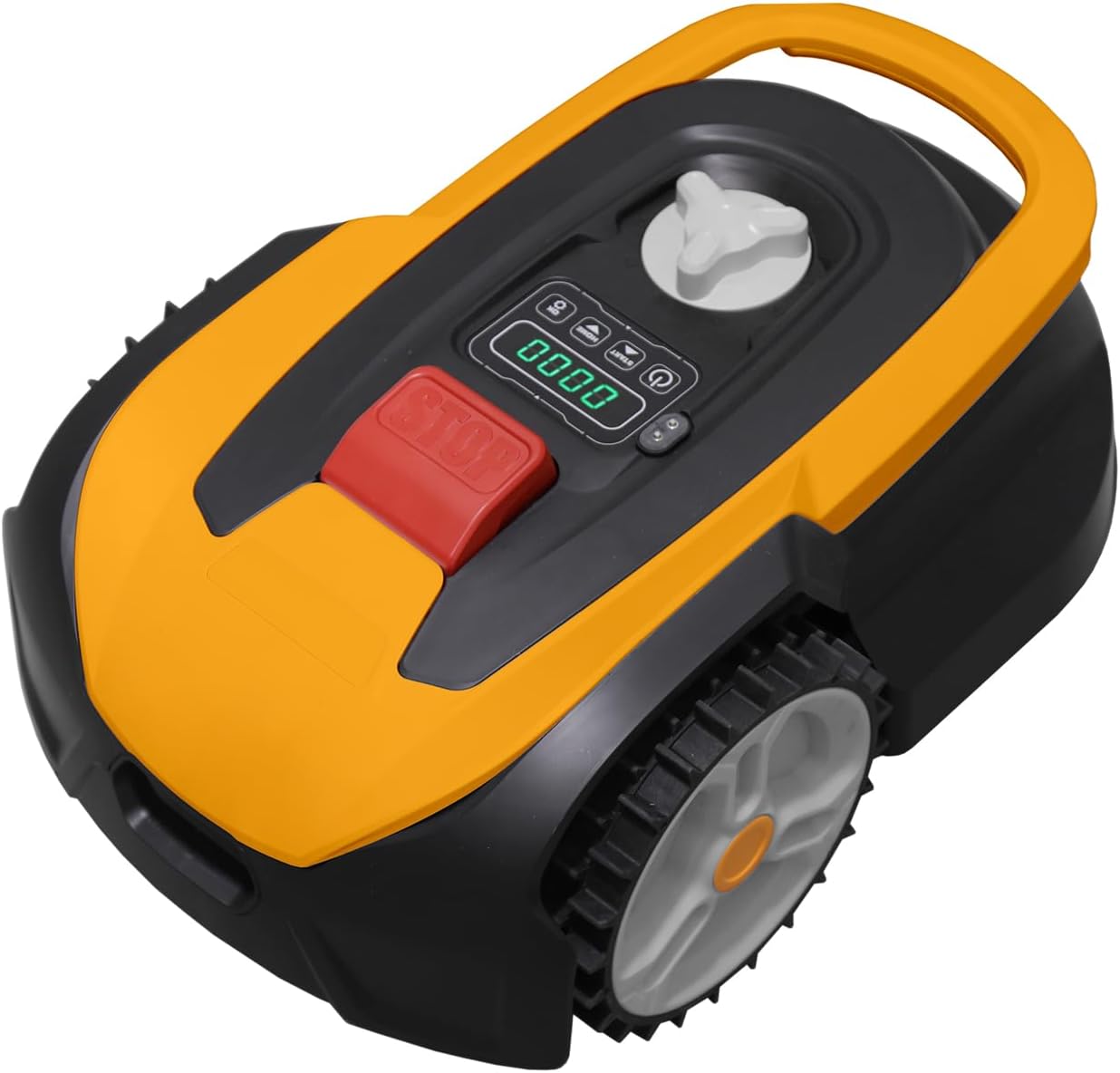 HAIGE HAIGER Fully Automatic Robot Lawn Mower Karun 302 Working Area Approximately 300 Square Meters 90 Ares Home Use Entry Model Electric Lawn Mower Rechargeable Silent Cordless Incline