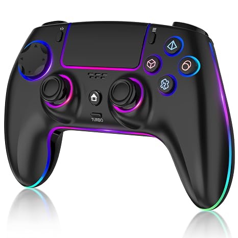 MYSTILUCK Wireless Hall‑Effekt Controller für PS5 PC Mac Steam Deck