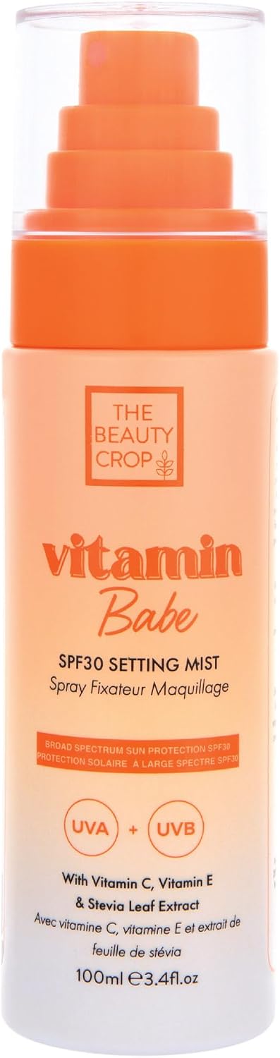 The Beauty Crop Vitamin Babe SPF 30 Setting Mist - Protective Makeup Setting Spray - 100 ml