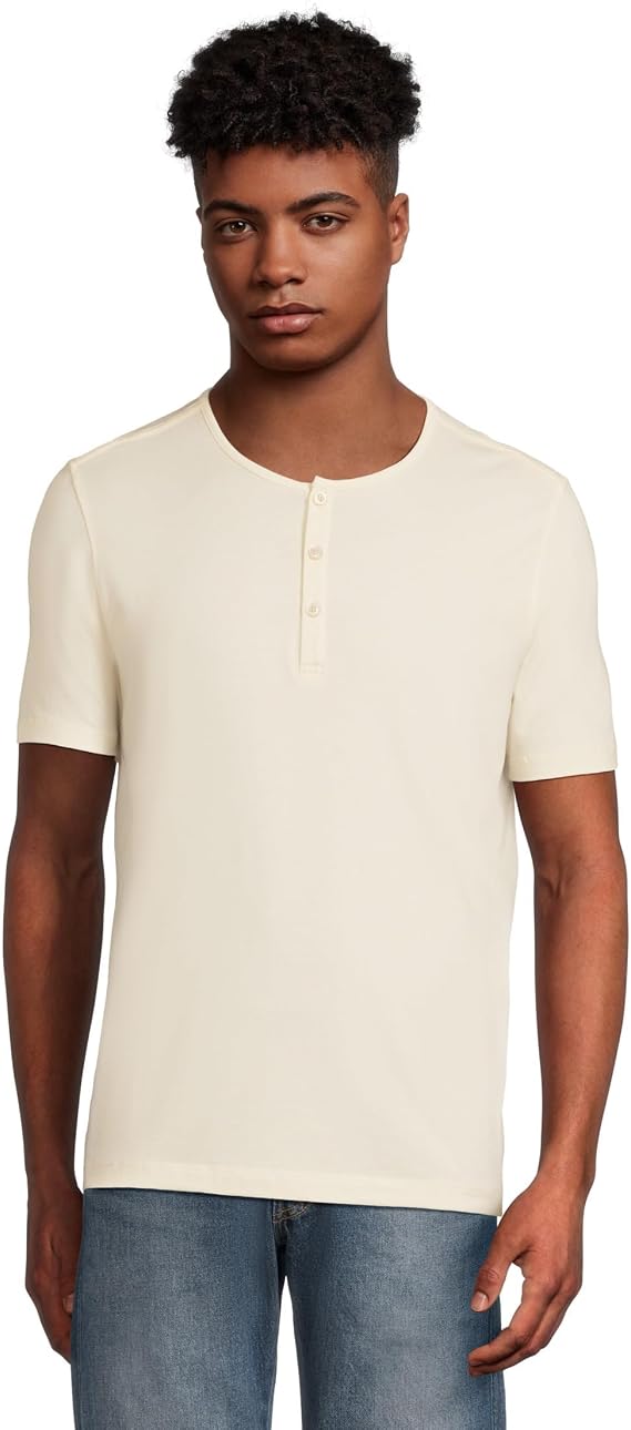 UNTUCKit EcoSoftTM Short Sleeve Henley