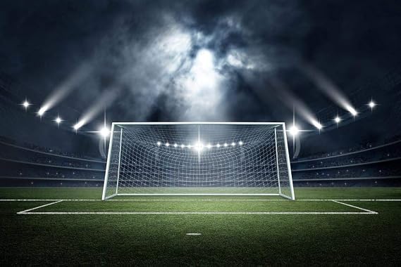 Soccer Goal Stadium Rendering Sports Photo Cool Wall Art Print Poster 24x36