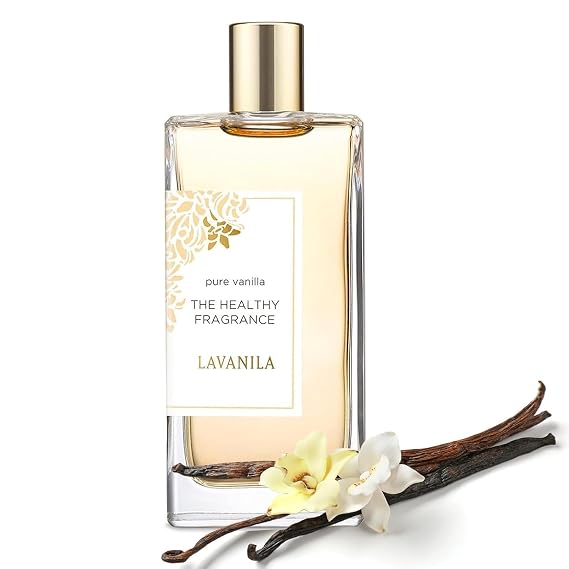 Lavanila Pure Vanilla Perfume for Women, 3.4 Fl Oz | Clean Vanilla Perfume, Long Lasting Womens Eau de Parfum with Madagascar Vanilla Natural Fragrance, Womens Fragrances