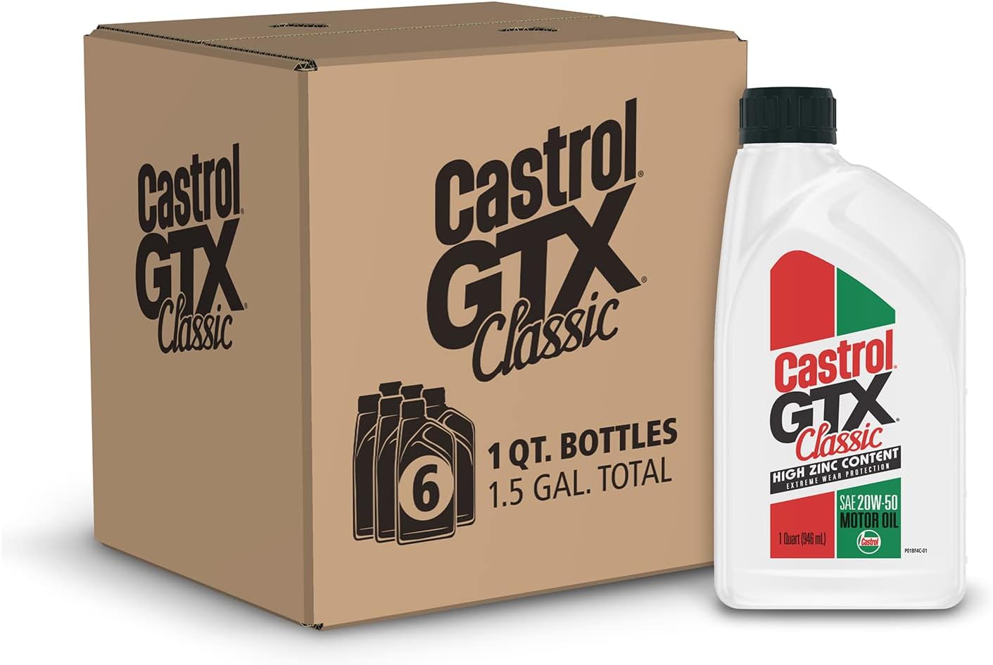 Castrol GTX Classic 20W-50 Conventional Motor Oil