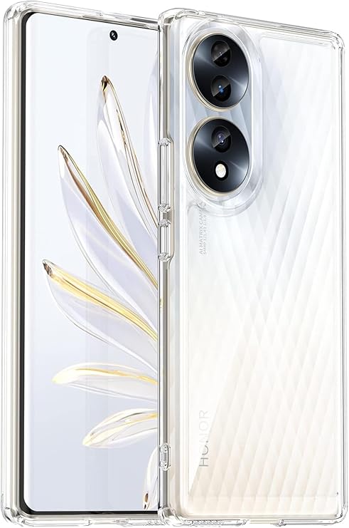 KP TECHNOLOGY Honor 70 Case - Thin Soft Silicone Gel Case Cover for Honor 70 5G (CLEAR)