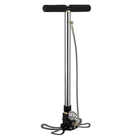 PCP Pump 4500psi High Pressure Hand Pump 3 Stage Air Gun Pump for High Pressure Tires and Pre-Charged Pneumatic Airguns