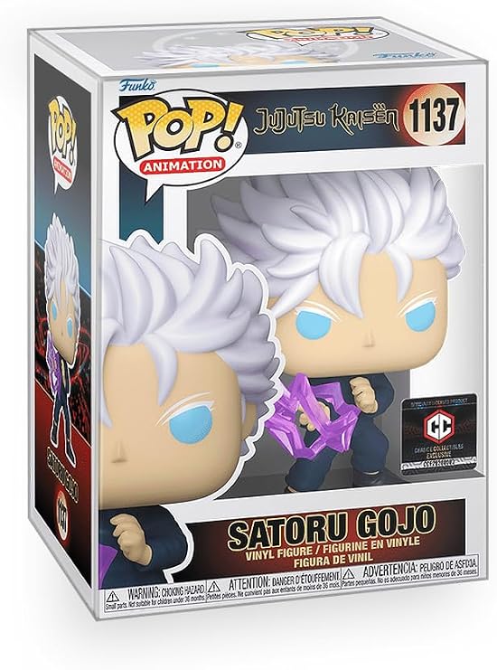 Epic Collectibles Pop Anime: Jujitsu Kaisen JJK - Satoru Gojo Vinyl Figure