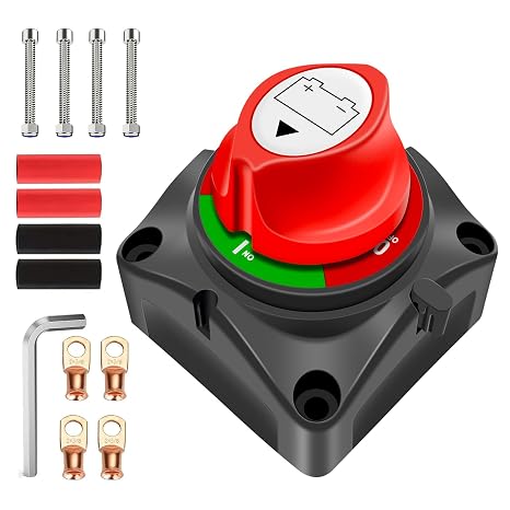 12V-48V 275A Battery Power Master Switch Disconnect Isolator