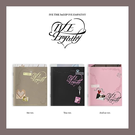 Koread IVE Ive Empathy 3rd EP Album (Photobook - 3 Version Set) - Music Album EP
